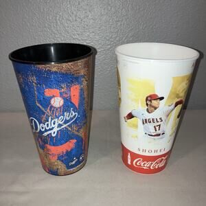 MLB Cup Shohei Ohtani LA Angels / Los Angeles Dodgers Stadium Souvenir Bundle